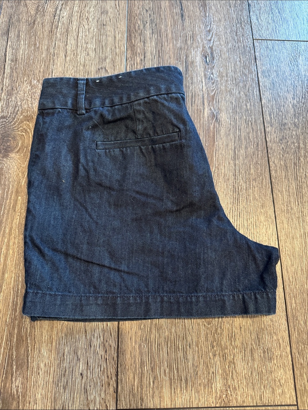 LOFT Dark Navy Denim Jean Shorts